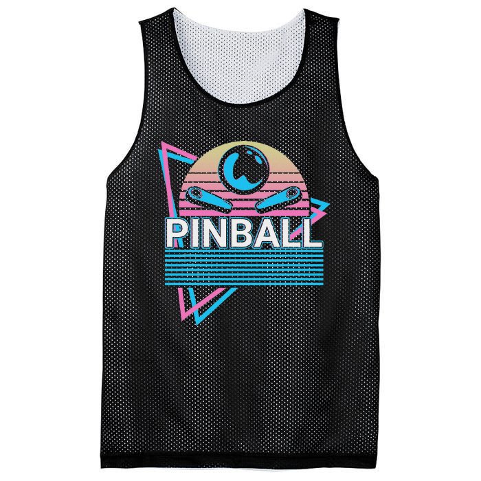 Pinball Retro Mesh Reversible Basketball Jersey Tank