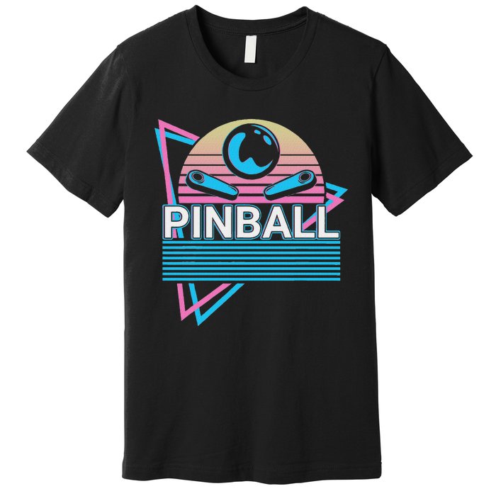 Pinball Retro Premium T-Shirt