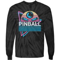 Pinball Retro Tie-Dye Long Sleeve Shirt