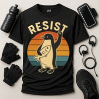 Penguin Resist Protest Against Tariffs Performance Shirt