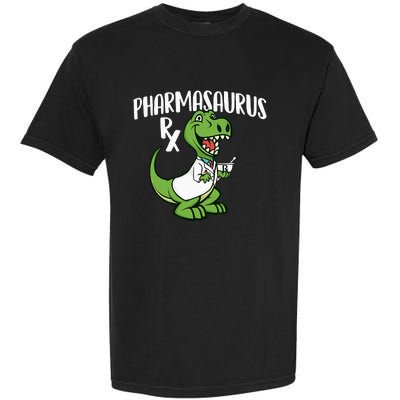 Pharmasaurus Rx Pharmacist Pharmacy Technician Apothecary Garment-Dyed Heavyweight T-Shirt