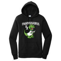 Pharmasaurus Rx Pharmacist Pharmacy Technician Apothecary Women's Pullover Hoodie