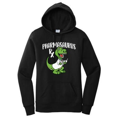 Pharmasaurus Rx Pharmacist Pharmacy Technician Apothecary Women's Pullover Hoodie