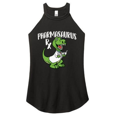 Pharmasaurus Rx Pharmacist Pharmacy Technician Apothecary Women's Perfect Tri Rocker Tank