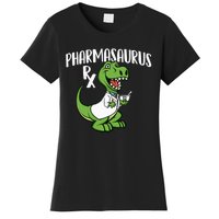 Pharmasaurus Rx Pharmacist Pharmacy Technician Apothecary Women's T-Shirt