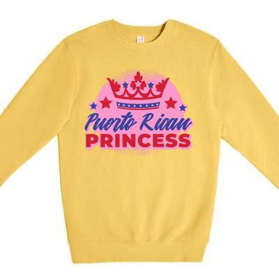 Puerto Rican Princess Premium Crewneck Sweatshirt