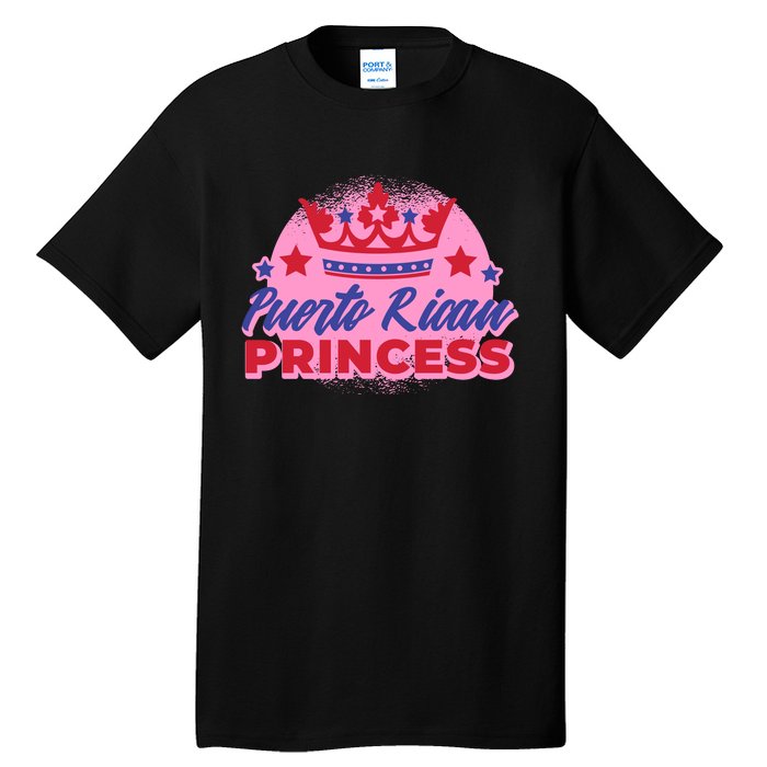 Puerto Rican Princess Tall T-Shirt