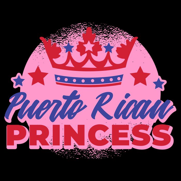 Puerto Rican Princess Drawstring Bag