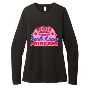 Puerto Rican Princess Womens CVC Long Sleeve Shirt