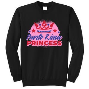 Puerto Rican Princess Tall Sweatshirt