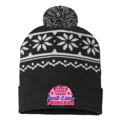 Puerto Rican Princess USA-Made Snowflake Beanie