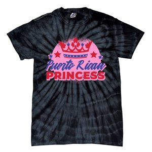 Puerto Rican Princess Tie-Dye T-Shirt