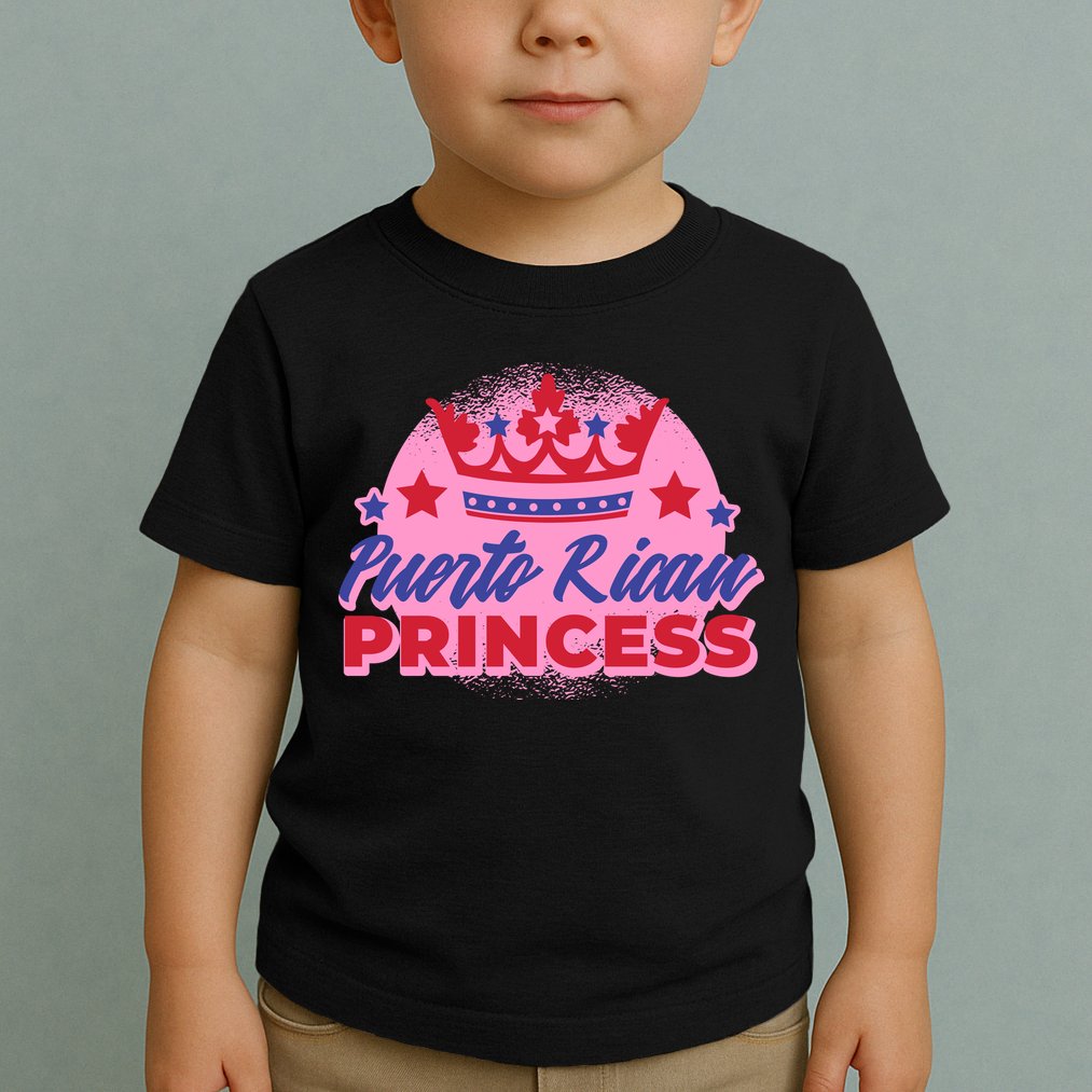 Puerto Rican Princess Toddler T-Shirt