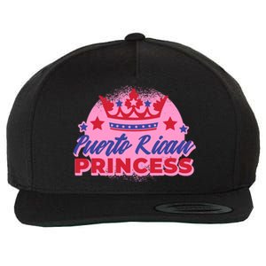 Puerto Rican Princess Wool Snapback Cap