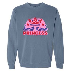 Puerto Rican Princess Garment-Dyed Sweatshirt