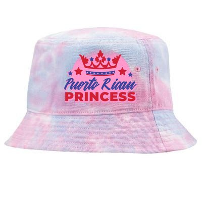 Puerto Rican Princess Tie-Dyed Bucket Hat