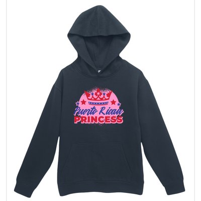 Puerto Rican Princess Urban Pullover Hoodie