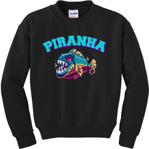 Piranha Retro Kids Sweatshirt