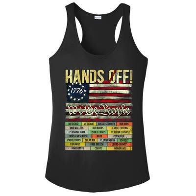 Penguin Resist Penguins Protest Against Tariffs Ladies PosiCharge Competitor Racerback Tank