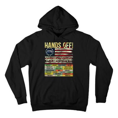 Penguin Resist Penguins Protest Against Tariffs Tall Hoodie