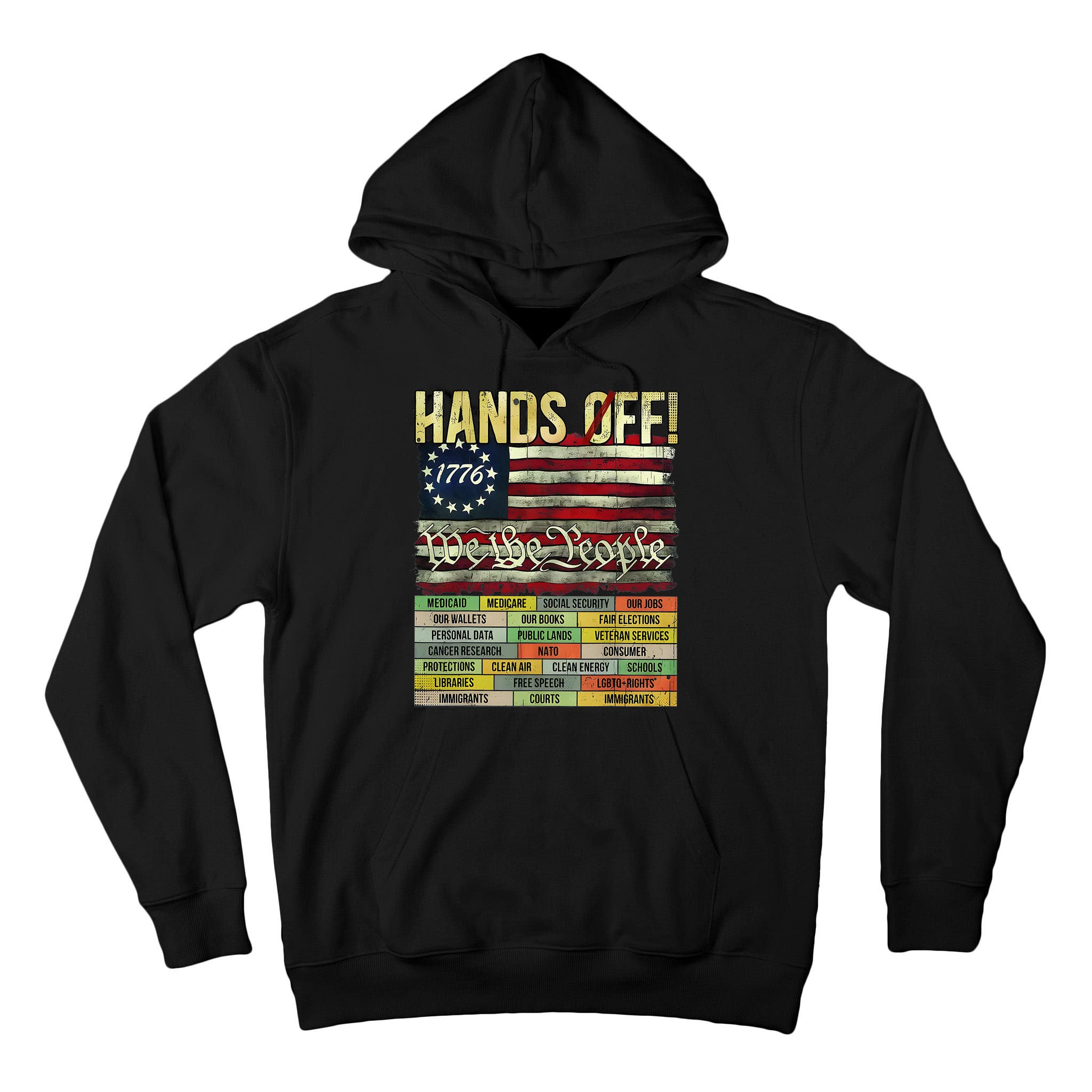 Penguin Resist Penguins Protest Against Tariffs Tall Hoodie