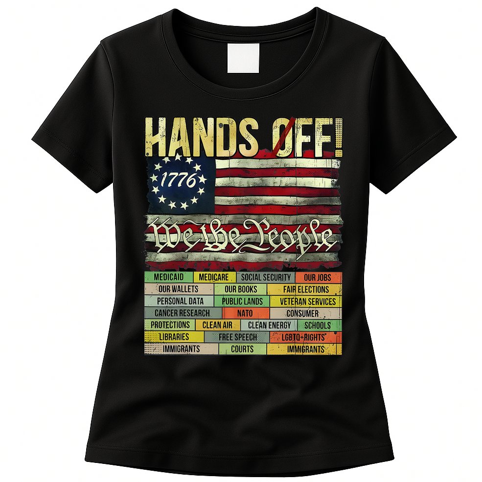 Penguin Resist Penguins Protest Against Tariffs Womens T-Shirt