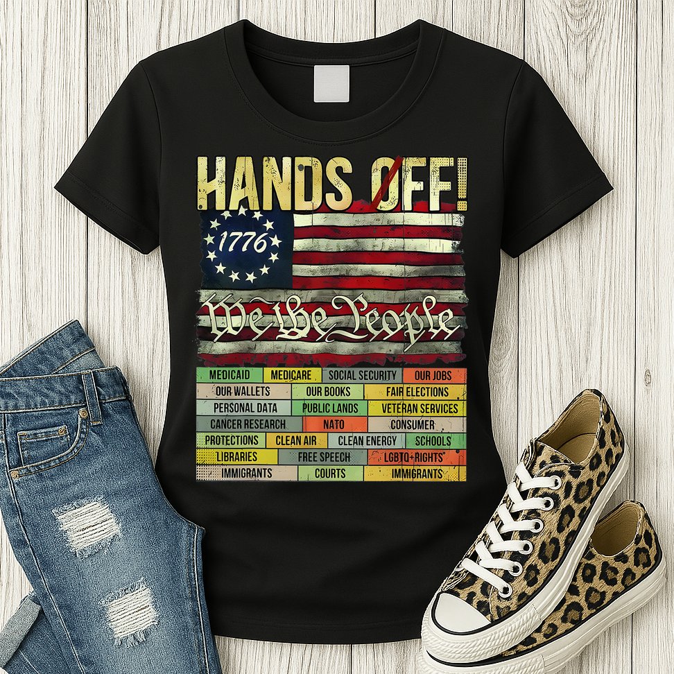 Penguin Resist Penguins Protest Against Tariffs Womens T-Shirt