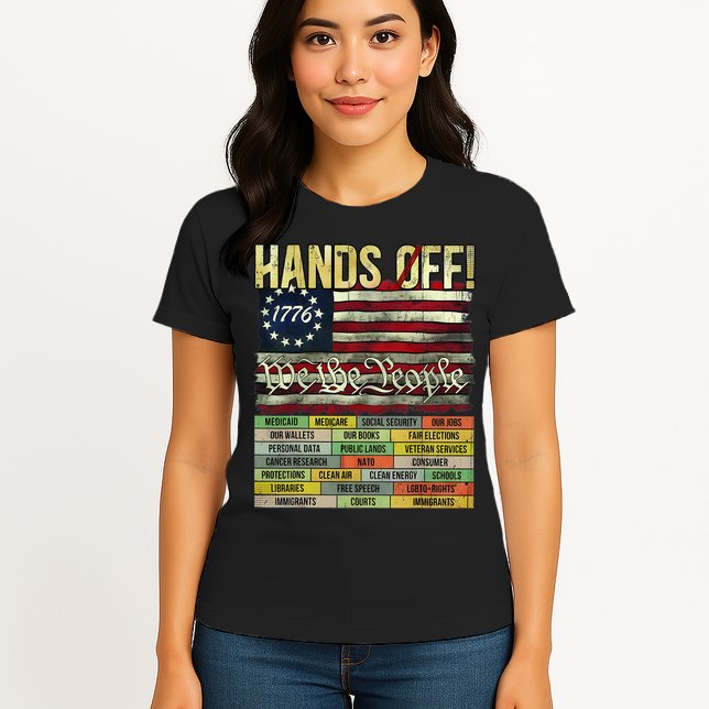Penguin Resist Penguins Protest Against Tariffs Womens T-Shirt