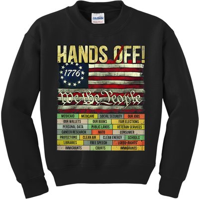 Penguin Resist Penguins Protest Against Tariffs Kids Sweatshirt