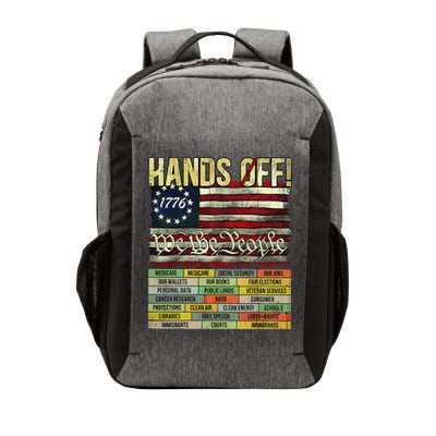 Penguin Resist Penguins Protest Against Tariffs Vector Backpack