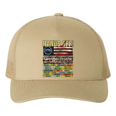 Penguin Resist Penguins Protest Against Tariffs Yupoong Adult 5-Panel Trucker Hat