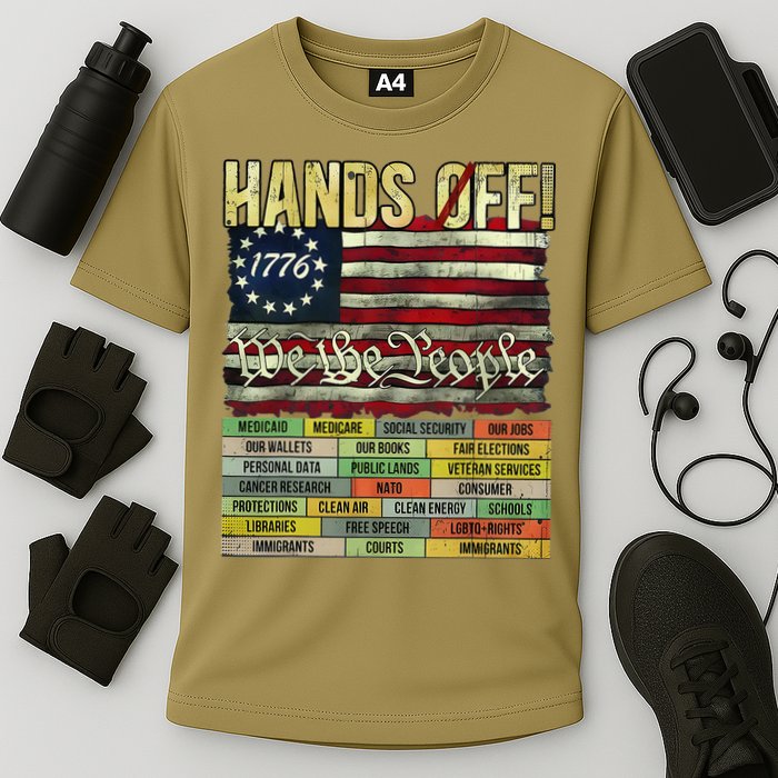 Penguin Resist Penguins Protest Against Tariffs Performance Shirt