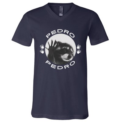 Pedro Raccoon V-Neck T-Shirt