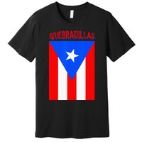 Puerto Rican Quebradillas Puerto Rico Flag Premium T-Shirt