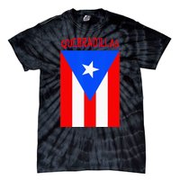 Puerto Rican Quebradillas Puerto Rico Flag Tie-Dye T-Shirt