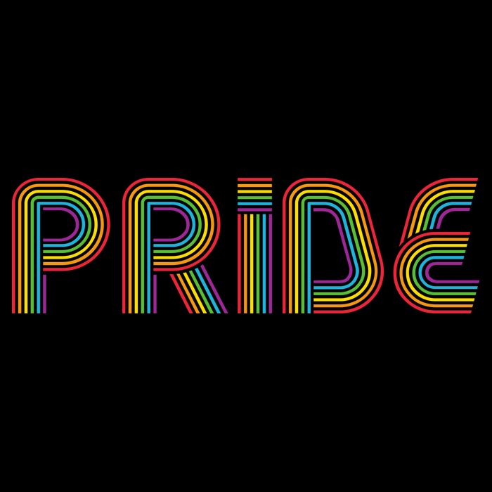 Pride Rainbow Retro Celebration Cooling Performance Long Sleeve Crew