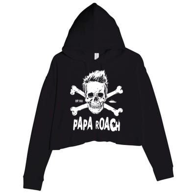 Papa Roach Rocktober Crop Fleece Hoodie