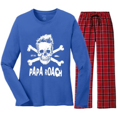 Papa Roach Rocktober Women's Long Sleeve Flannel Pajama Set 