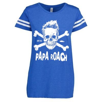 Papa Roach Rocktober Enza Ladies Jersey Football T-Shirt