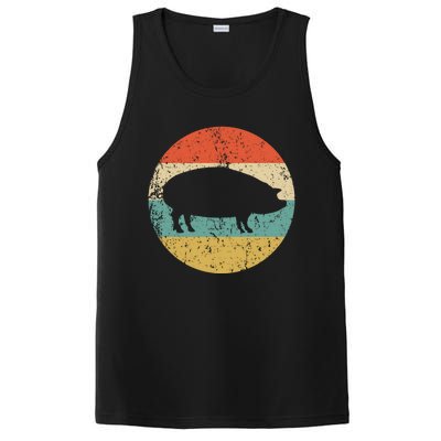 Pig Roast Retro Style Bbq Cookout Gift PosiCharge Competitor Tank