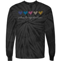 Patient Registration Registrar Emergency Department Hospital Tie-Dye Long Sleeve Shirt