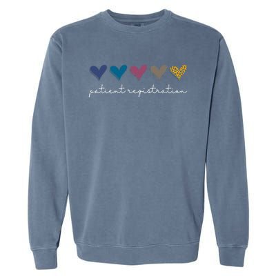 Patient Registration Registrar Emergency Department Hospital Garment-Dyed Sweatshirt