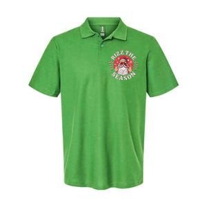 Punk Rock Retro Rizz The Season Funny Santa Clause Rizzler Softstyle Adult Sport Polo