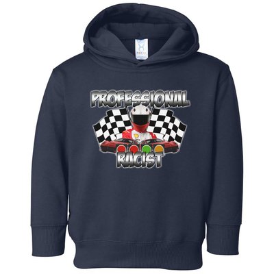 Professional Racist Racing Toddler Hoodie