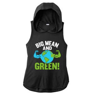 Pollution Reduce Reuse Recycle Earth Day Arbor Day Gift Ladies PosiCharge Tri-Blend Wicking Draft Hoodie Tank