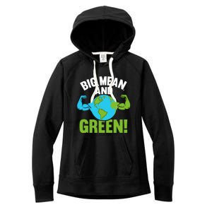 Pollution Reduce Reuse Recycle Earth Day Arbor Day Gift Women's Fleece Hoodie