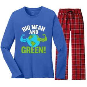 Pollution Reduce Reuse Recycle Earth Day Arbor Day Gift Women's Long Sleeve Flannel Pajama Set 