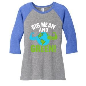 Pollution Reduce Reuse Recycle Earth Day Arbor Day Gift Women's Tri-Blend 3/4-Sleeve Raglan Shirt