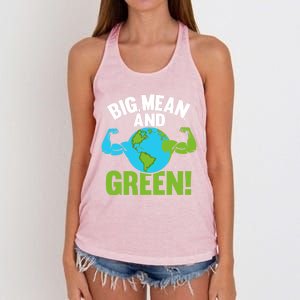 Pollution Reduce Reuse Recycle Earth Day Arbor Day Gift Women's Knotted Racerback Tank