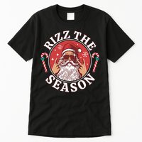 Punk Rock Rizz The Season Funny Santa Clause Tall T-Shirt